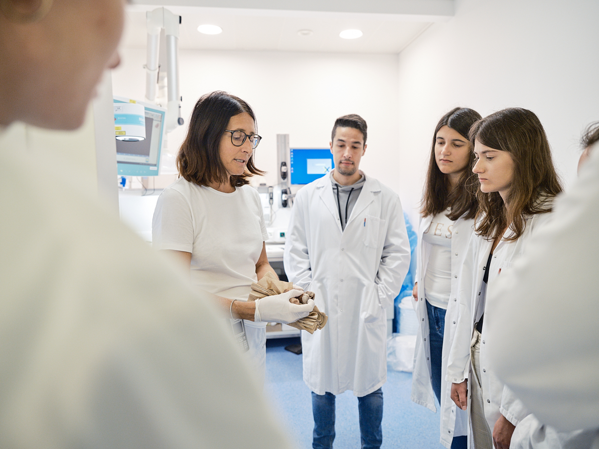 Schüler*innen erhalten Einblicke in die Pathologie beim Vinzenz Pathologieverbund in Ried